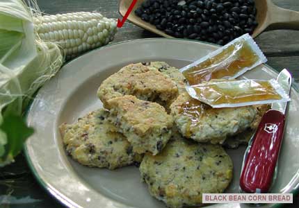 Black Bean Corn Bread